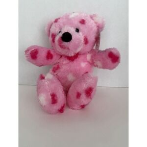 A&A Global Industries Pink Hearts Valentine's Day Plush Teddy Bear NWT